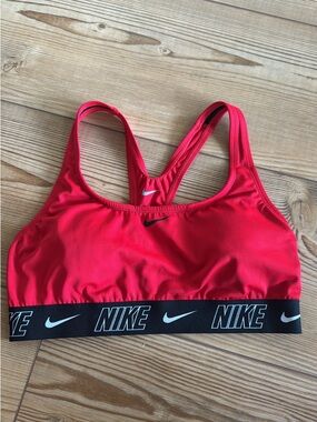 Nike Women's Red Sports Bra